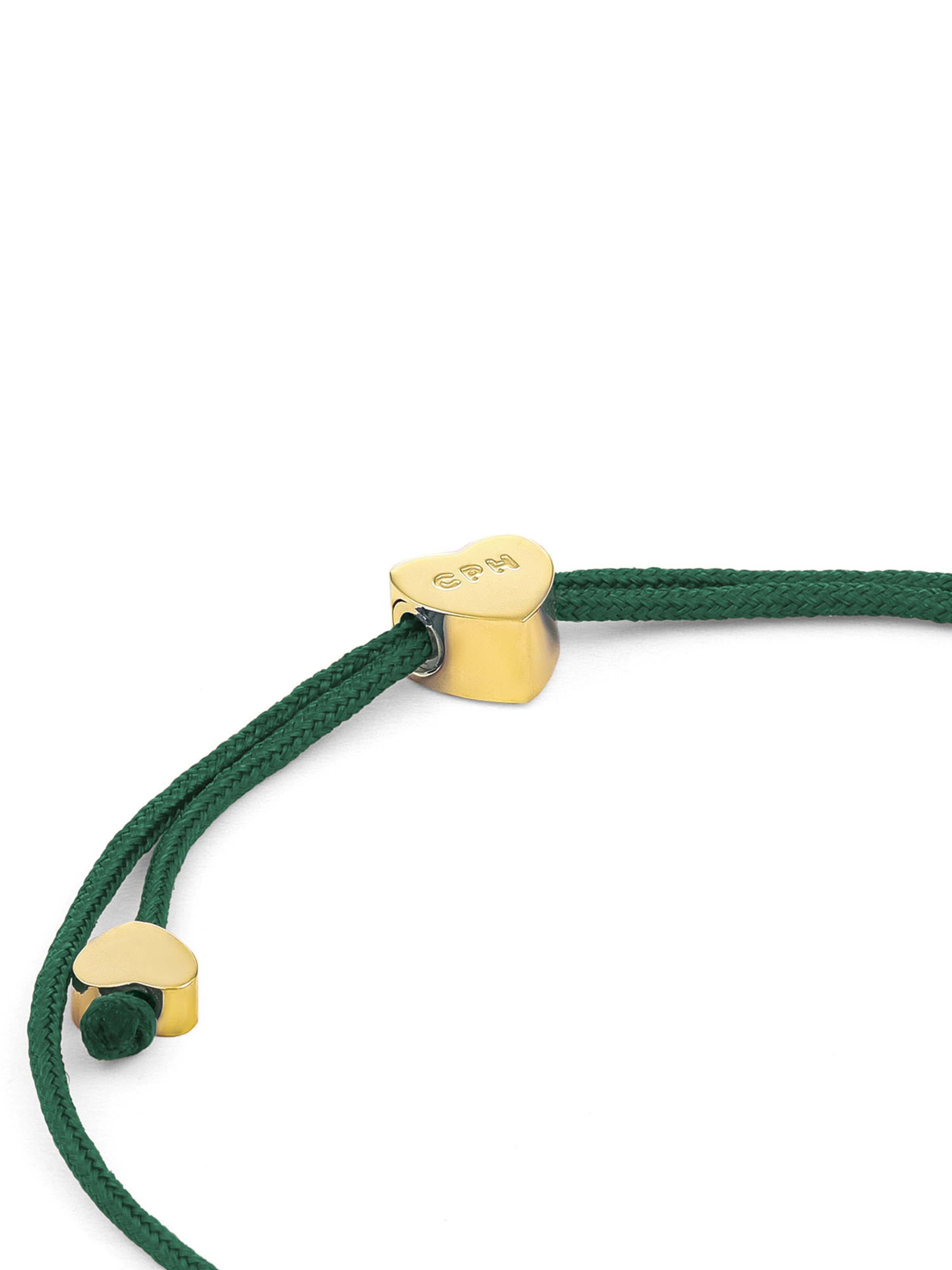 Copenhagen Studios Bracelet 'Balloon Hearts' in Green