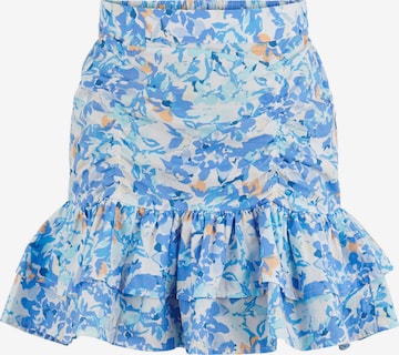 PIECES Skirt 'SHADOW' in Blue: front