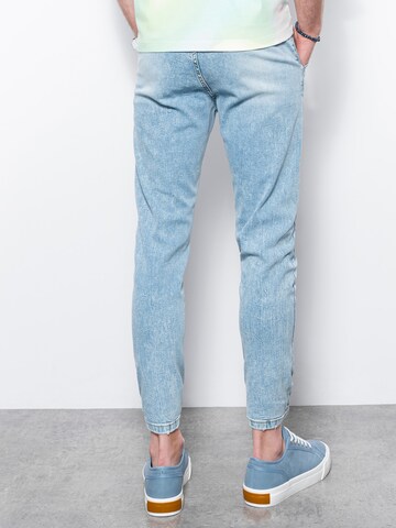 Ombre Slimfit Jeans 'P1077' in Blauw