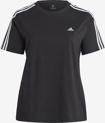 T-shirt fonctionnel 'Essentials' ADIDAS SPORTSWEAR en noir : devant