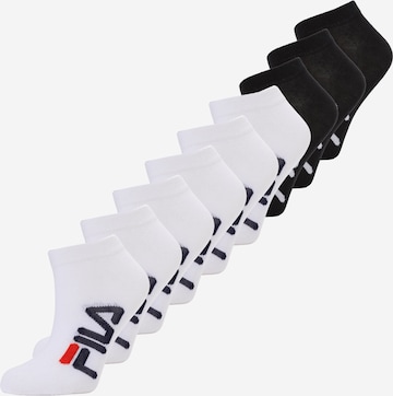 Chaussettes FILA en noir : devant