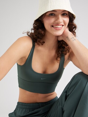 NIKE Bralette Sports bra 'INF' in Green: front