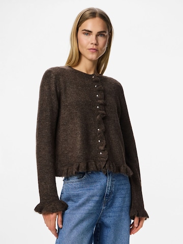 PIECES Cardigan 'PCLydia' i sort: forside