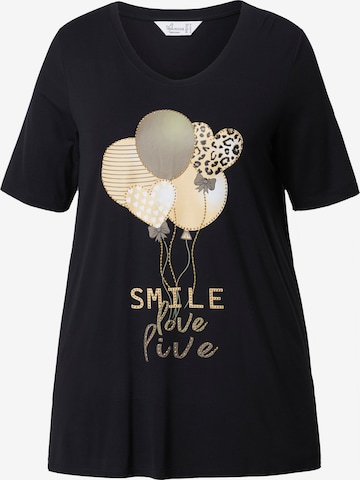 MIAMODA Shirt in Black: front