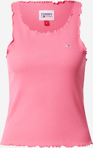 Tommy Jeans Top in Roze: voorkant