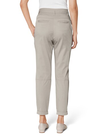 MADELEINE Tapered Bandplooibroek in Beige