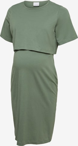 MAMALICIOUS - Vestido en verde: frente
