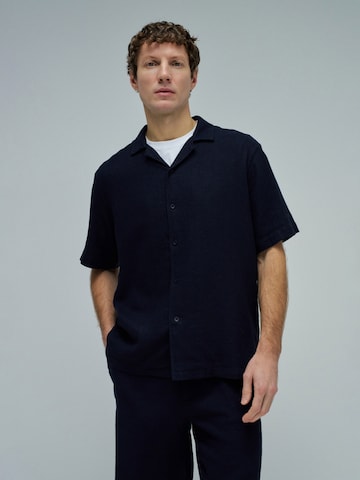 Salsa Jeans Regular Fit Hemd in Blau: Vorderseite