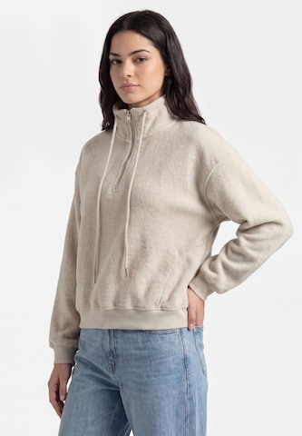 MYMO Sweatshirt in Beige: front