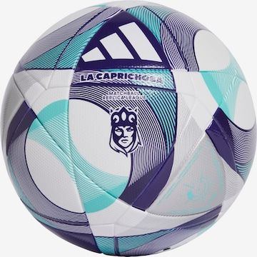 Pallone 'Queens League La Caprichosa League' di ADIDAS PERFORMANCE in bianco: frontale