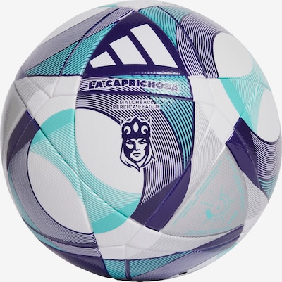 ADIDAS PERFORMANCE Lopta 'Queens League La Caprichosa League' veličine 5 u akvamarin / tamno ljubičasta / srebro / bijela, Pregled proizvoda