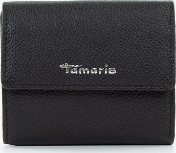 TAMARIS Wallet 'Amanda' in Black: front