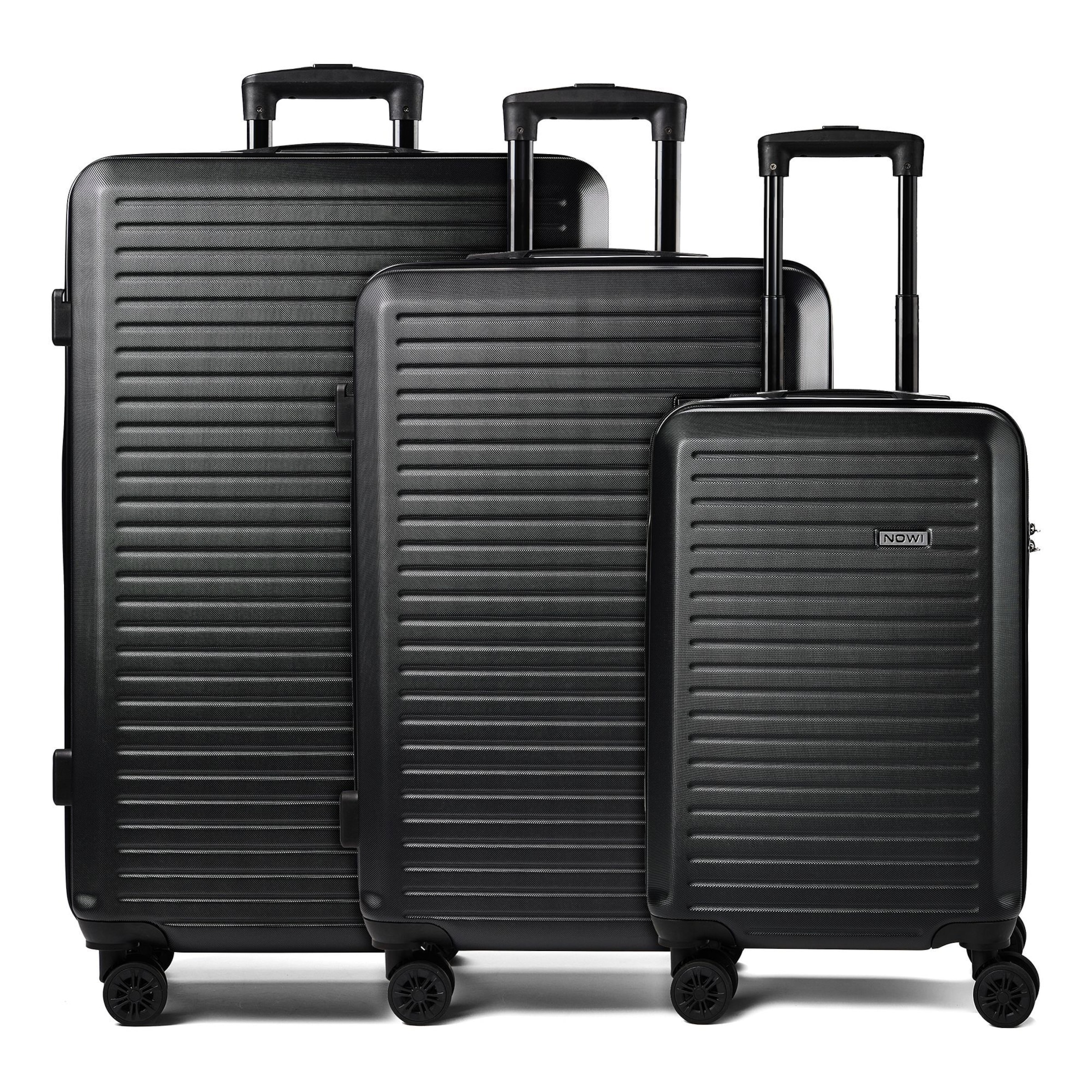 Nowi Suitcase set 'Grand Canaria ' in Black: front