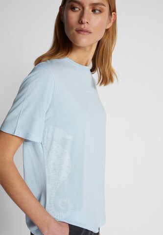North Sails Shirt 'Free the Sea' in Blauw