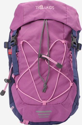 TROLLKIDS Športni nahrbtnik 'Fjell Trekker 15' | roza barva: sprednja stran