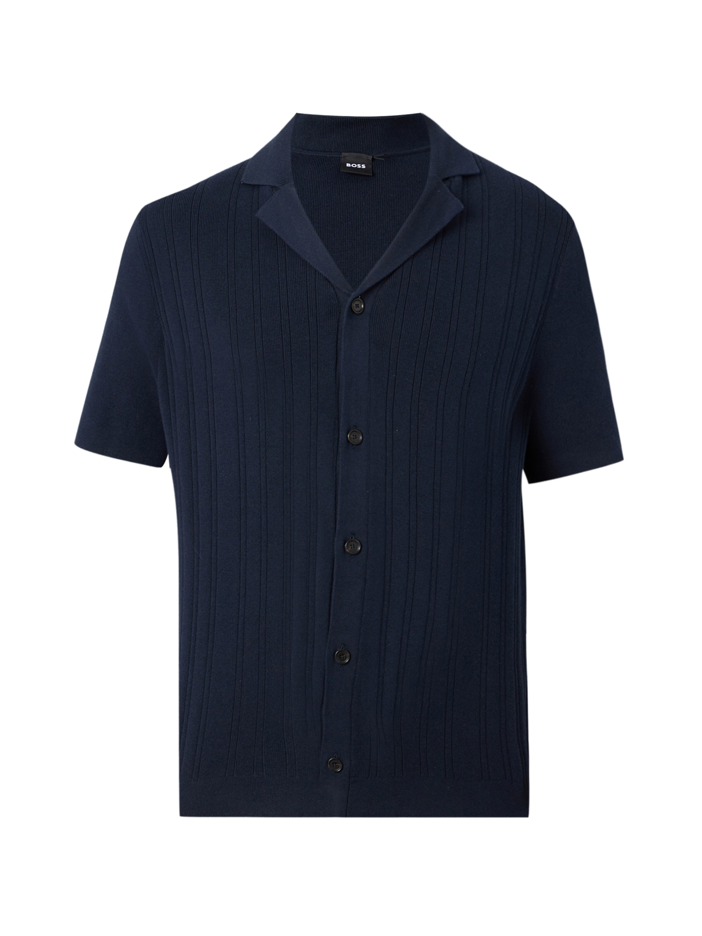 BOSS Gebreid vest 'C-Neri' in de kleur Donkerblauw, Productweergave