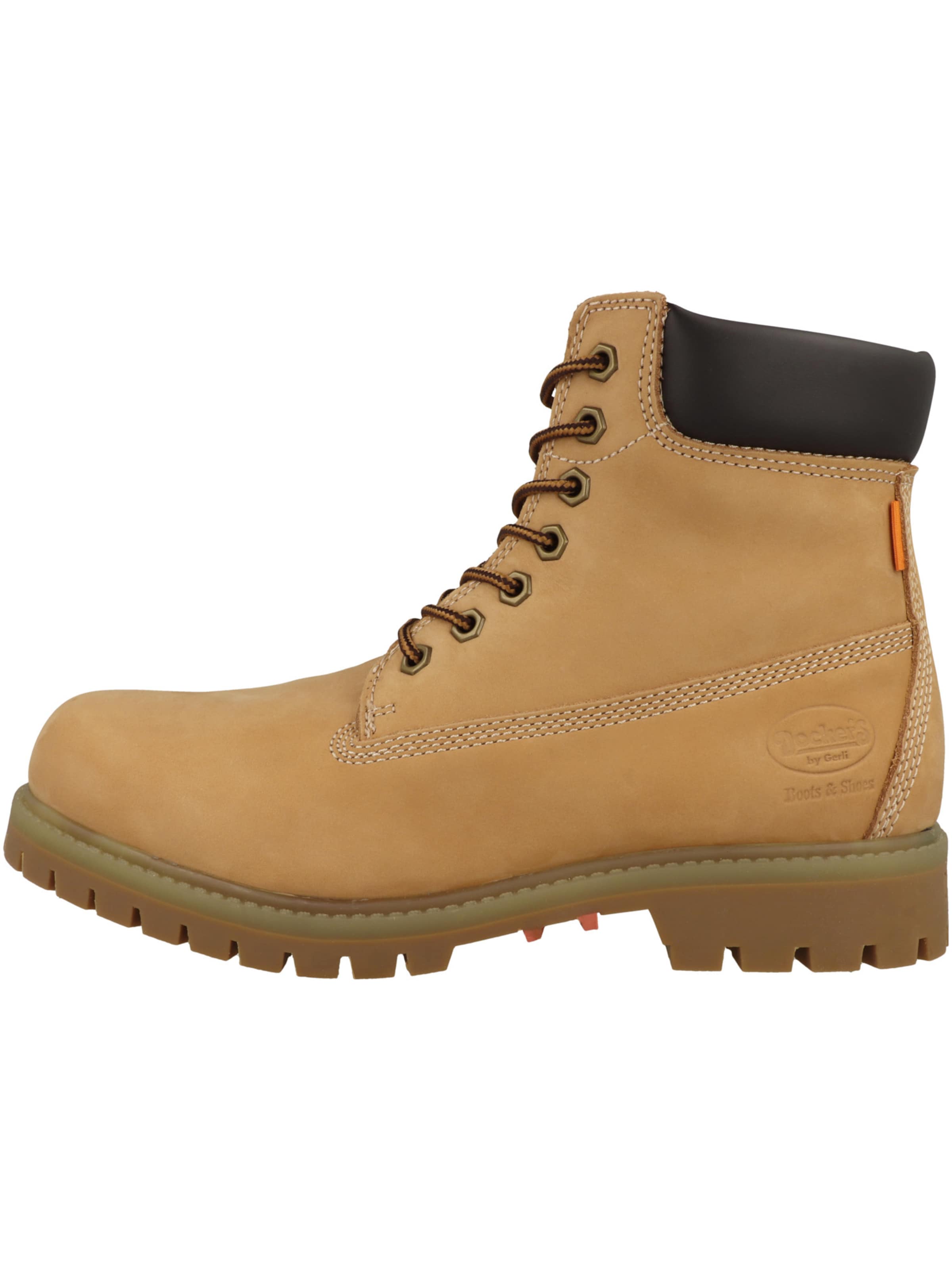 Dockers by Gerli Schnürboots in Braun