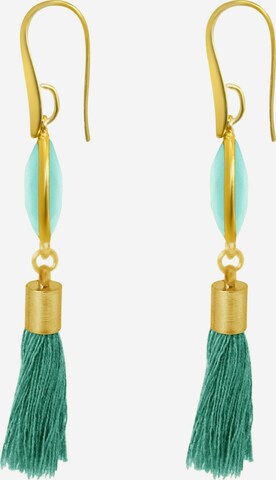 Gemshine Earrings 'OVAL' in Gold
