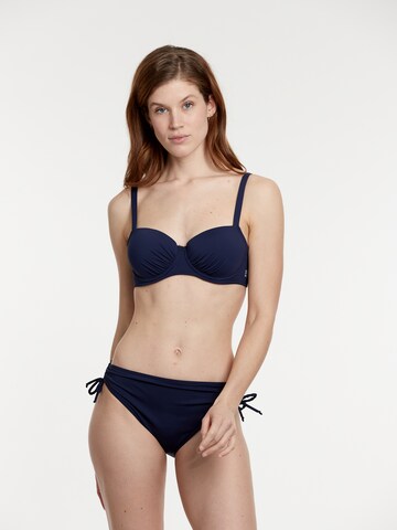 SUNFLAIR - Clásico Top de bikini 'Mix&Match' en azul: frente