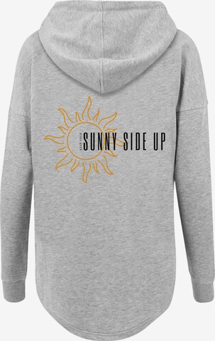 Sweat-shirt 'Sunny side up' F4NT4STIC en gris