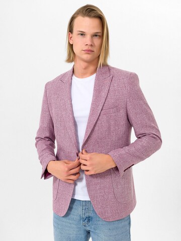 Regular fit Sacou de la Daniel Hills pe roz: față