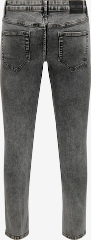 Only & Sons Slimfit Jeans i grå
