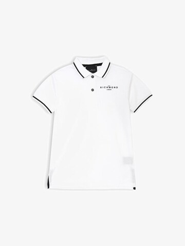 John Richmond Shirt 'Contrasting' in White: front