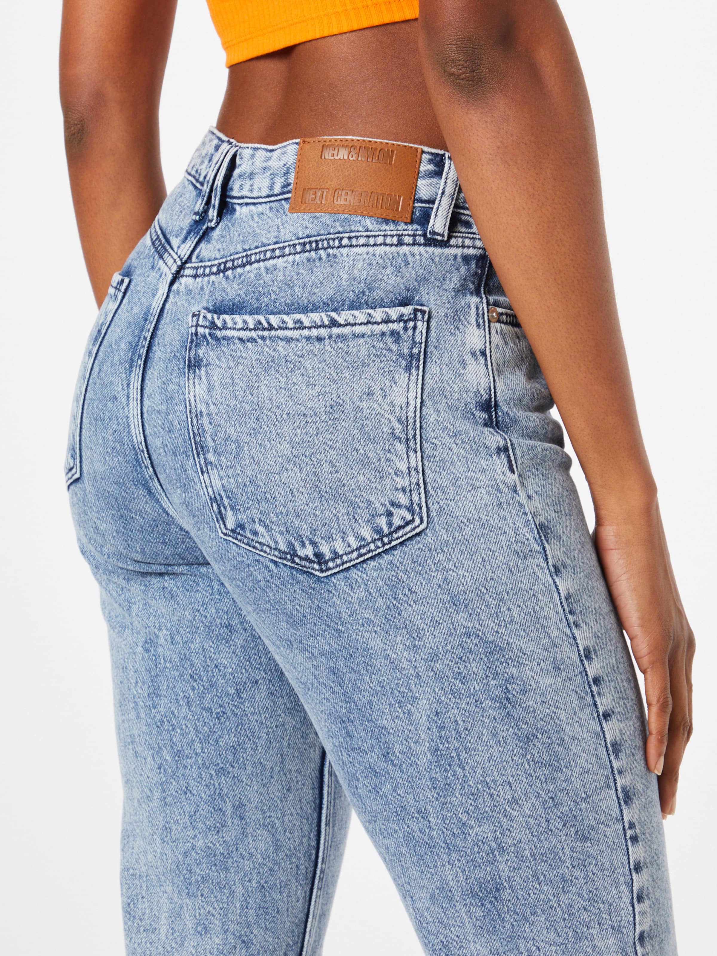 Frauen Jeans NEON & NYLON Jeans 'CARLY' in Blau - OW44485 Frauen Jeans NEON & NYLON Jeans 'CARLY' in Blau - OW44485
