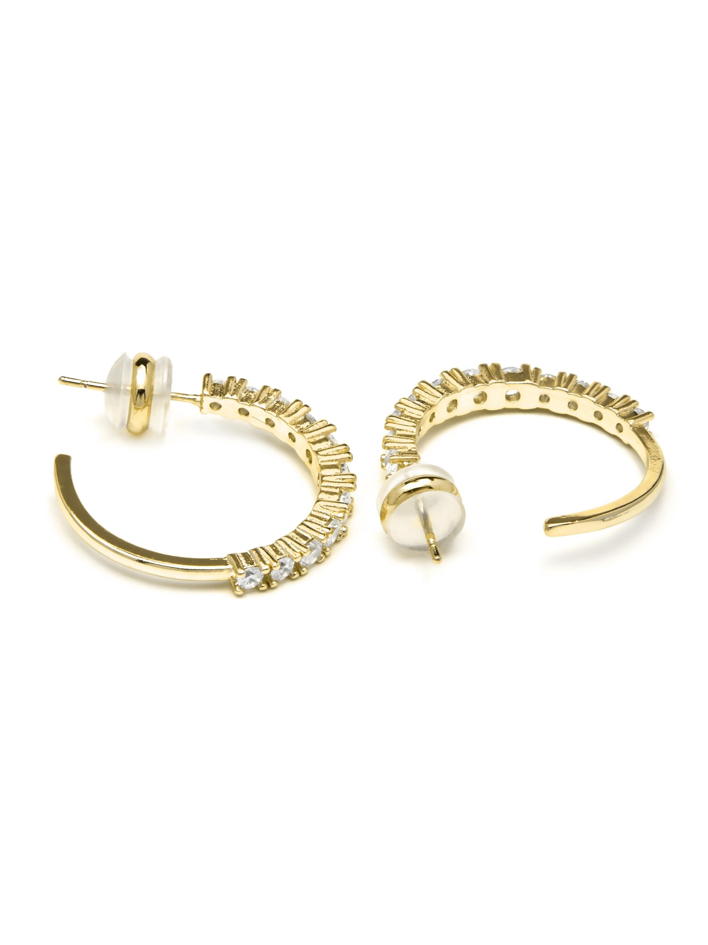 Luxenter Earrings 'Remil' in Gold