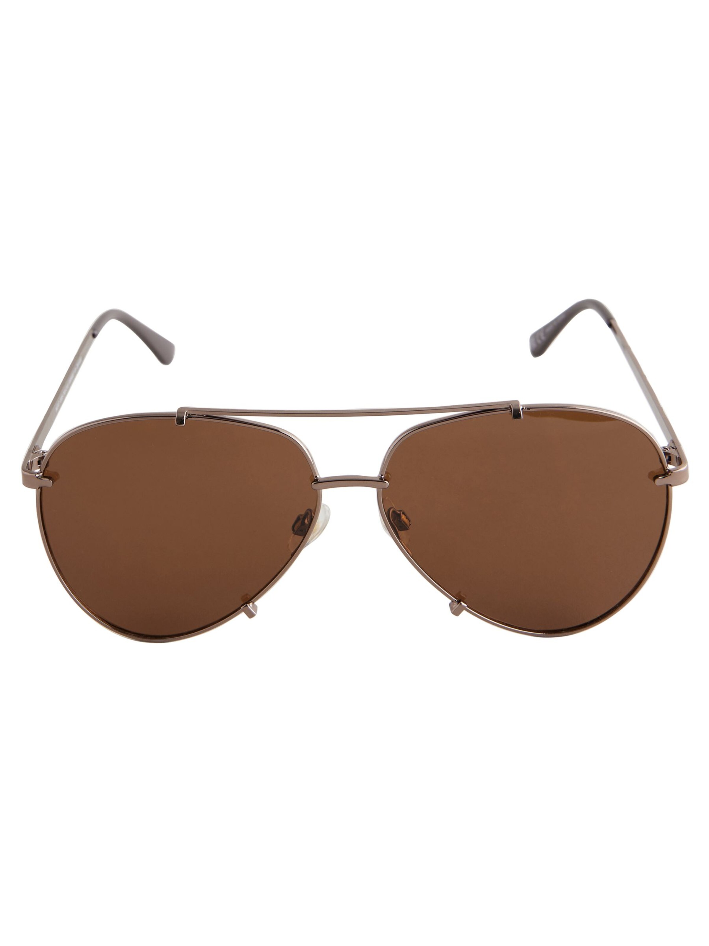 Next Sunglasses in Brown: front