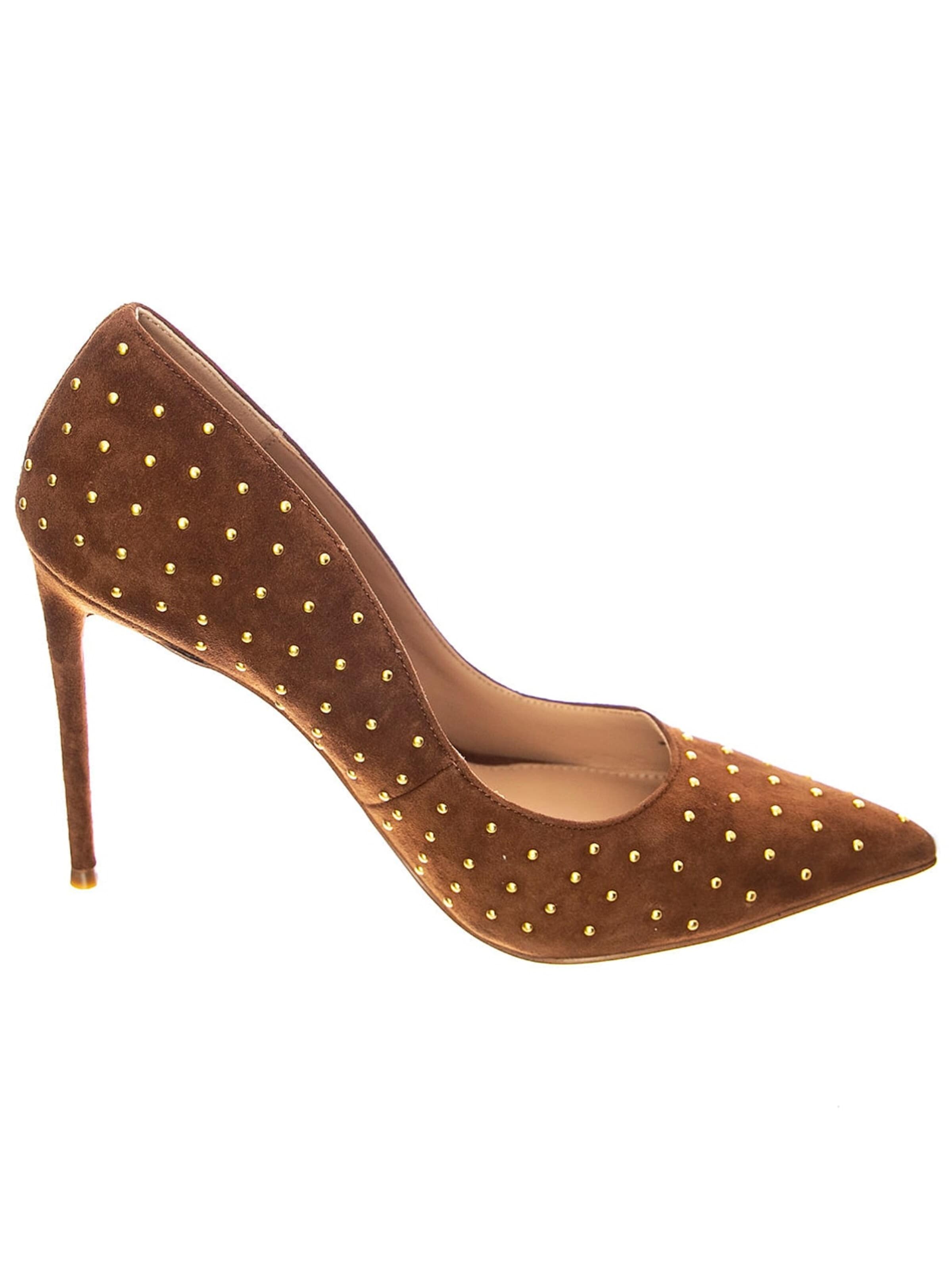 STEVE MADDEN Pumps 'VALARIE COGNAC SUEDE' in Brown