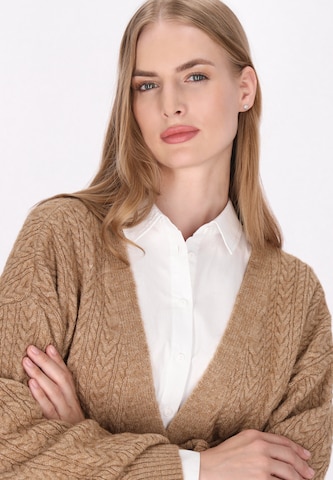 Cardigan DreiMaster Klassik en beige