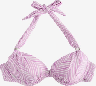 Next Bikini gornji dio u svijetloljubičasta / bijela, Pregled proizvoda