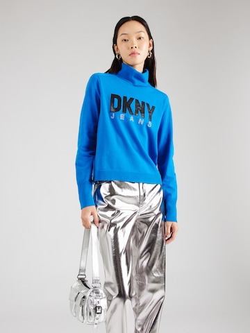 DKNY Pullover in Blau