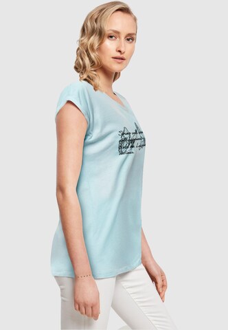 T-shirt 'Spring Saying' Merchcode en bleu