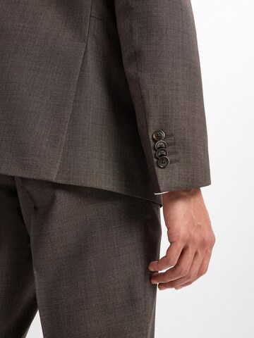 Digel Regular Fit Sakko 'Duncan' in Braun