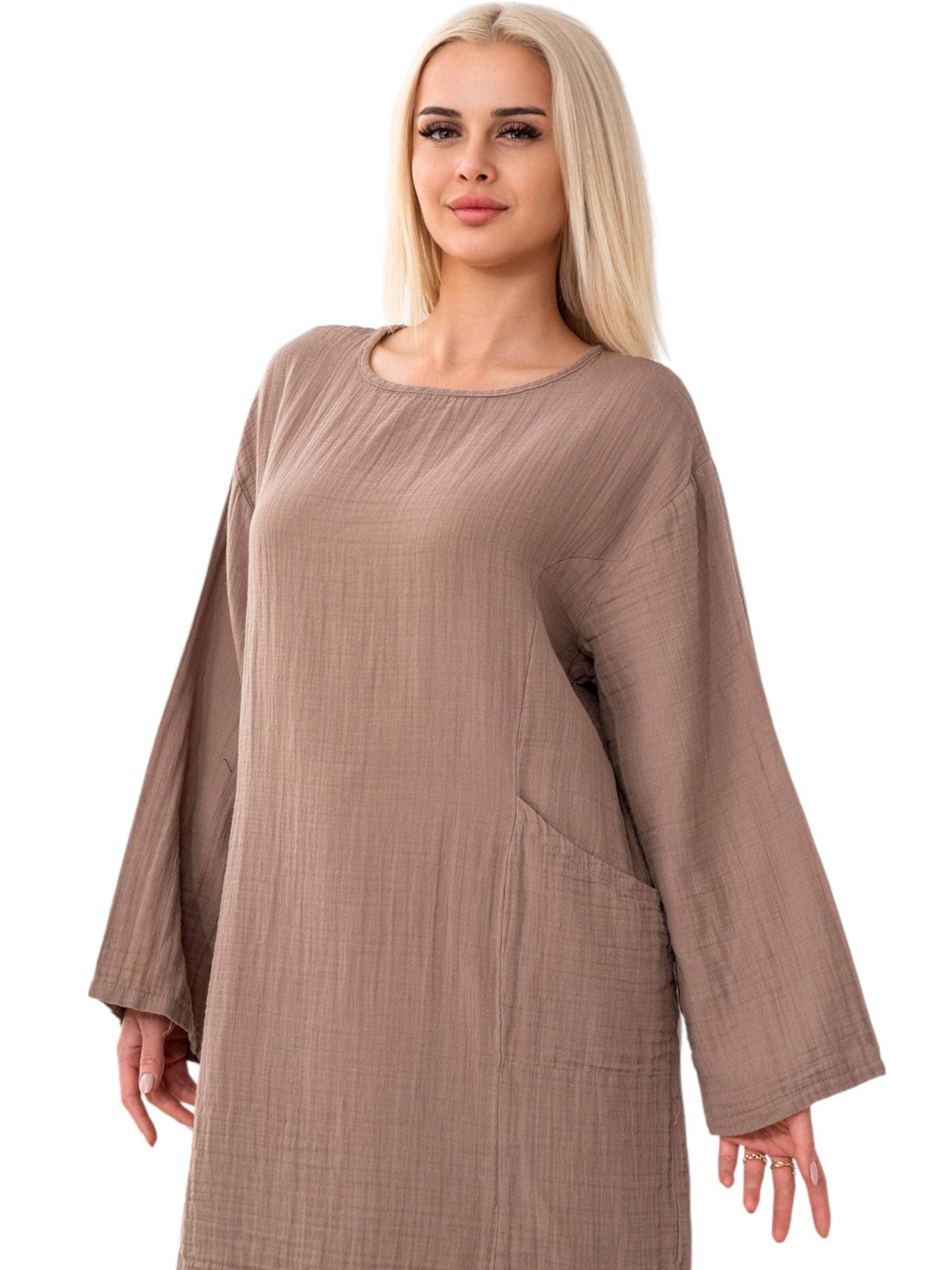 WENOR - Blusa 'NISA' en beige
