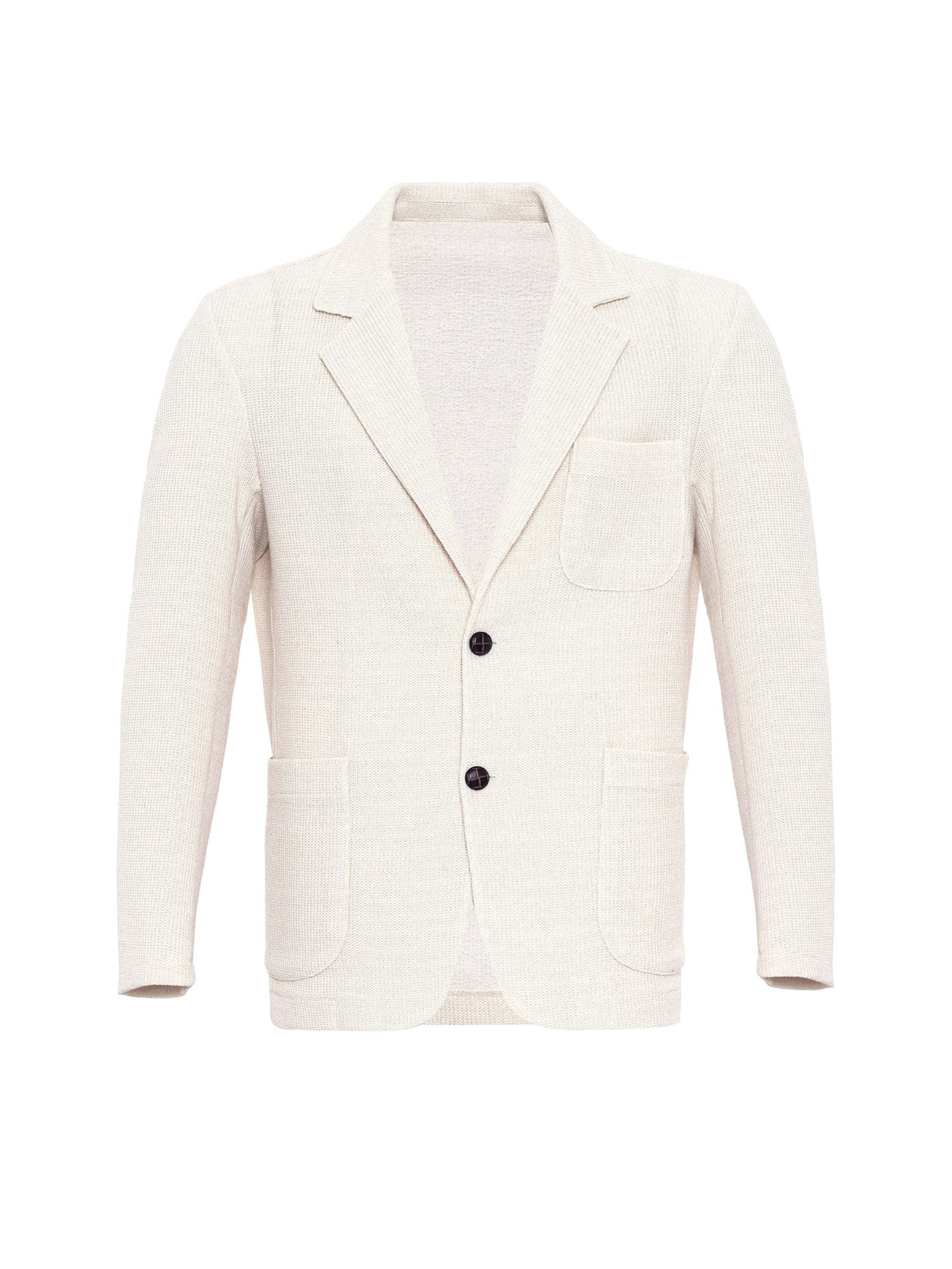 Antioch Средняя посадка Пиджак в Бежевый: спереди