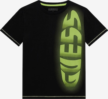 GUESS T-Shirt in Schwarz: Vorderseite