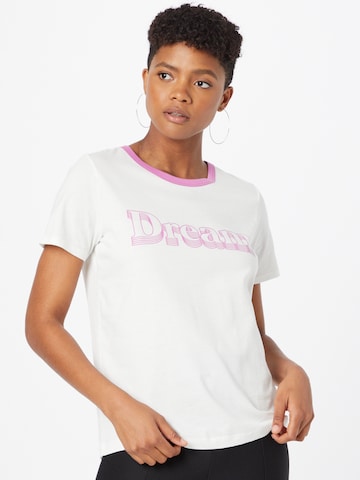 T-shirt 'INES' Maison 123 en blanc : devant