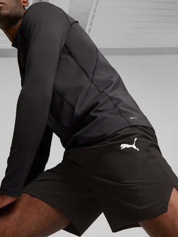 PUMA Regular Sportbroek in Zwart