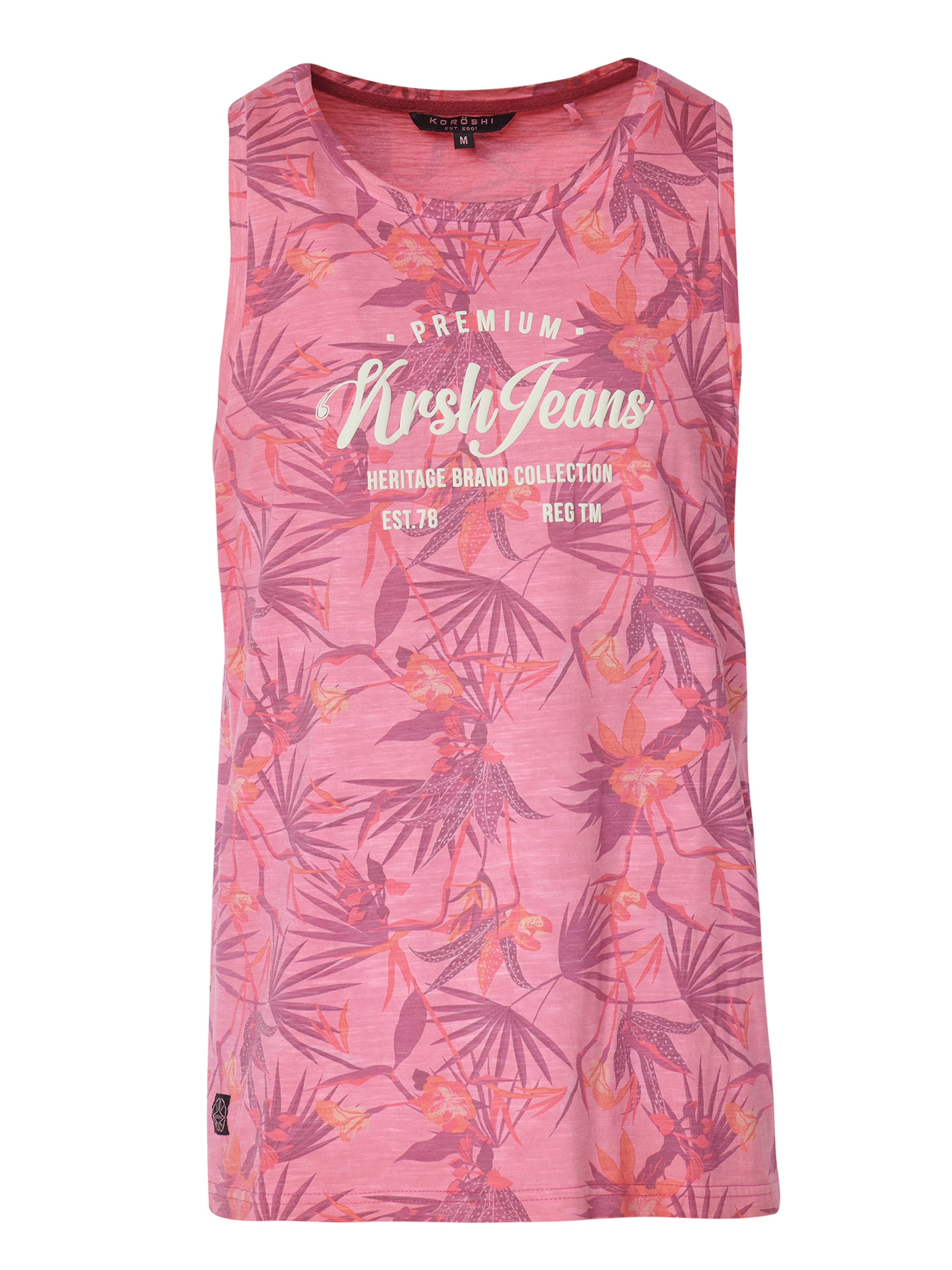 KOROSHI Tričko – červená: přední strana