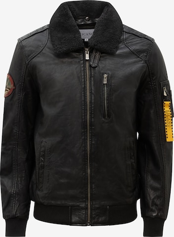 Veste mi-saison 'TG-1011' RICANO en noir : devant