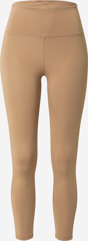 Röhnisch Skinny Workout Pants 'KAY' in Brown: front