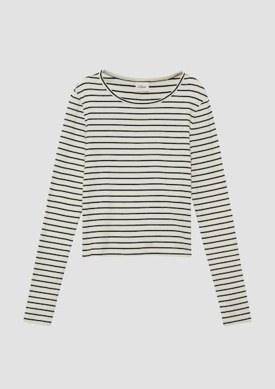 s.Oliver Shirt in navy / naturweiß, Produktansicht