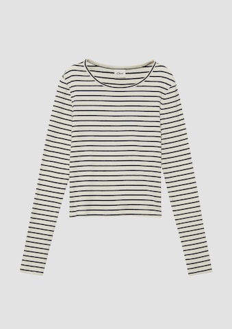 T-Shirt s.Oliver en blanc