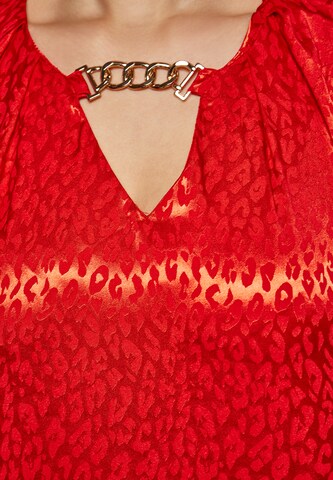 faina Blouse in Rood