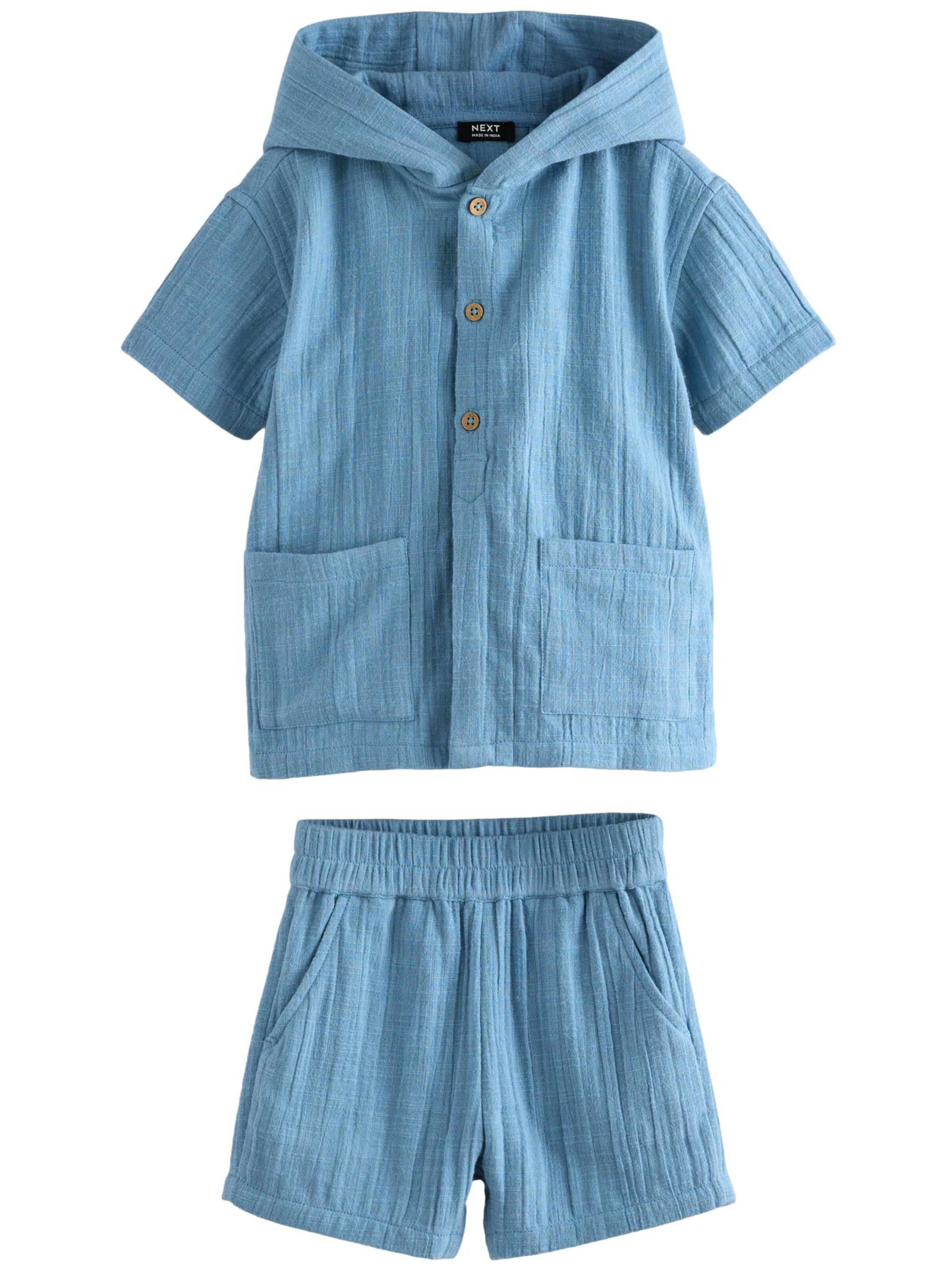 Set Next en bleu : devant