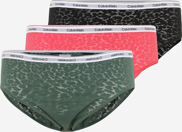 Calvin Klein Underwear Plus - Braga en verde: frente