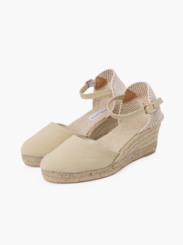 Sandales Pisamonas en beige